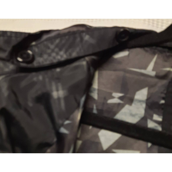 VTG 1975 JACK&JONES MEN'S BLACK HOODED BOMBER JACKET L ZIP POCKETS RIBBED‎ CUFFS - Picture 10 of 12